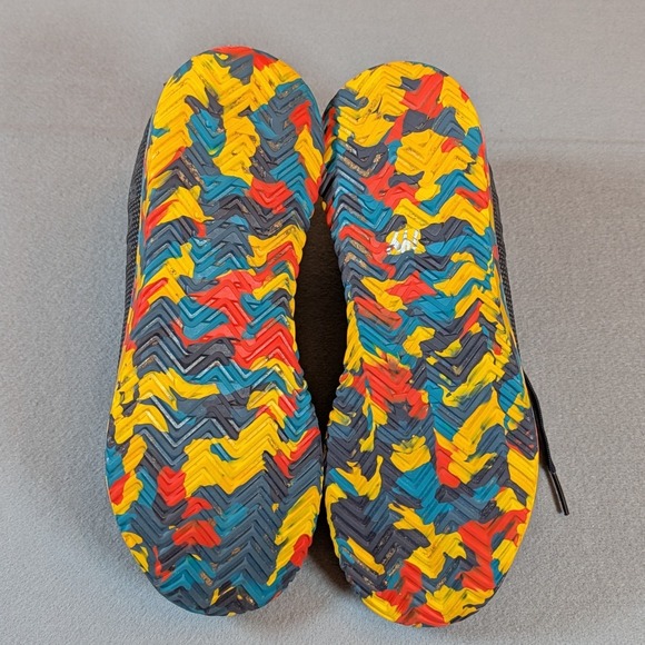 NOBULL Wild Trainers Size M 10.5 W 12 Gym CrossFit Shoes Black Multi Color Camo - Picture 5 of 6